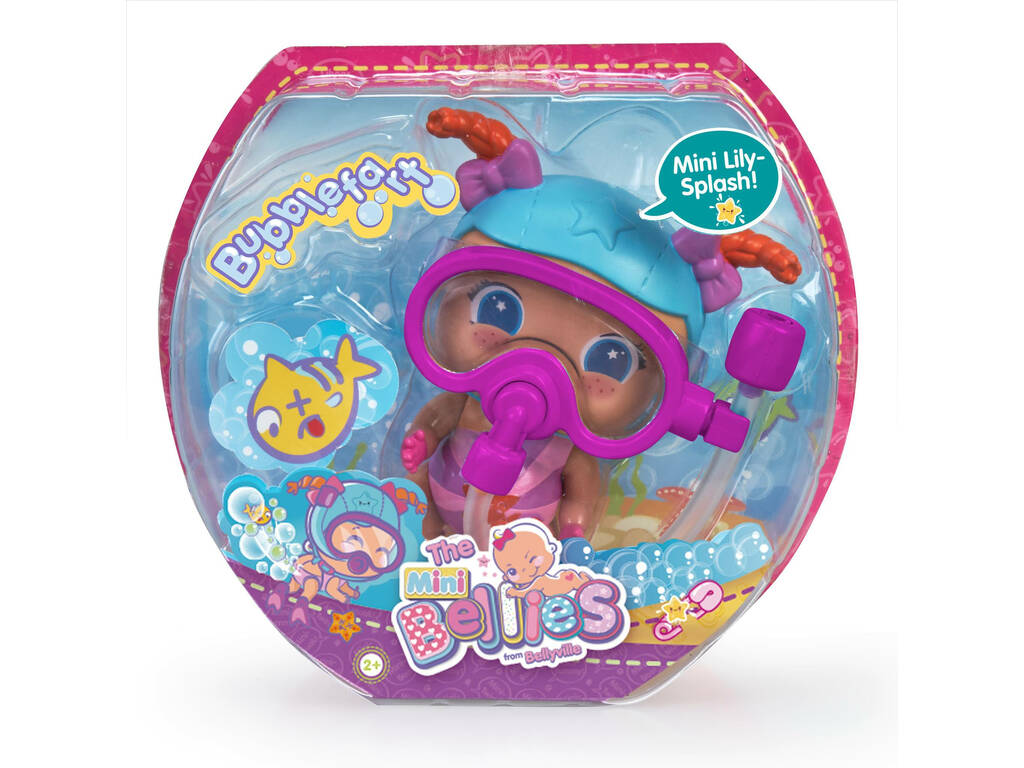 Mini Bellies Bubblefart Série 2 Mini Lily Splash Famosa 700017192
