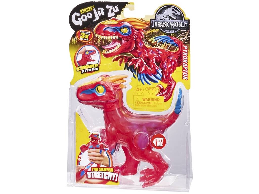 Goo Jit Zu Figur Jurassic World Pyroraptor Bandai CO41305