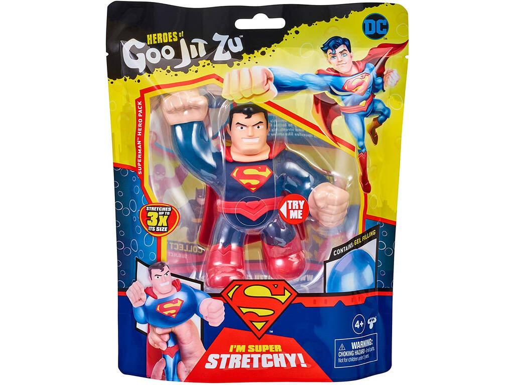 Heroes Of Goo Jit Zu DC Figur Superman Bandai CO41181