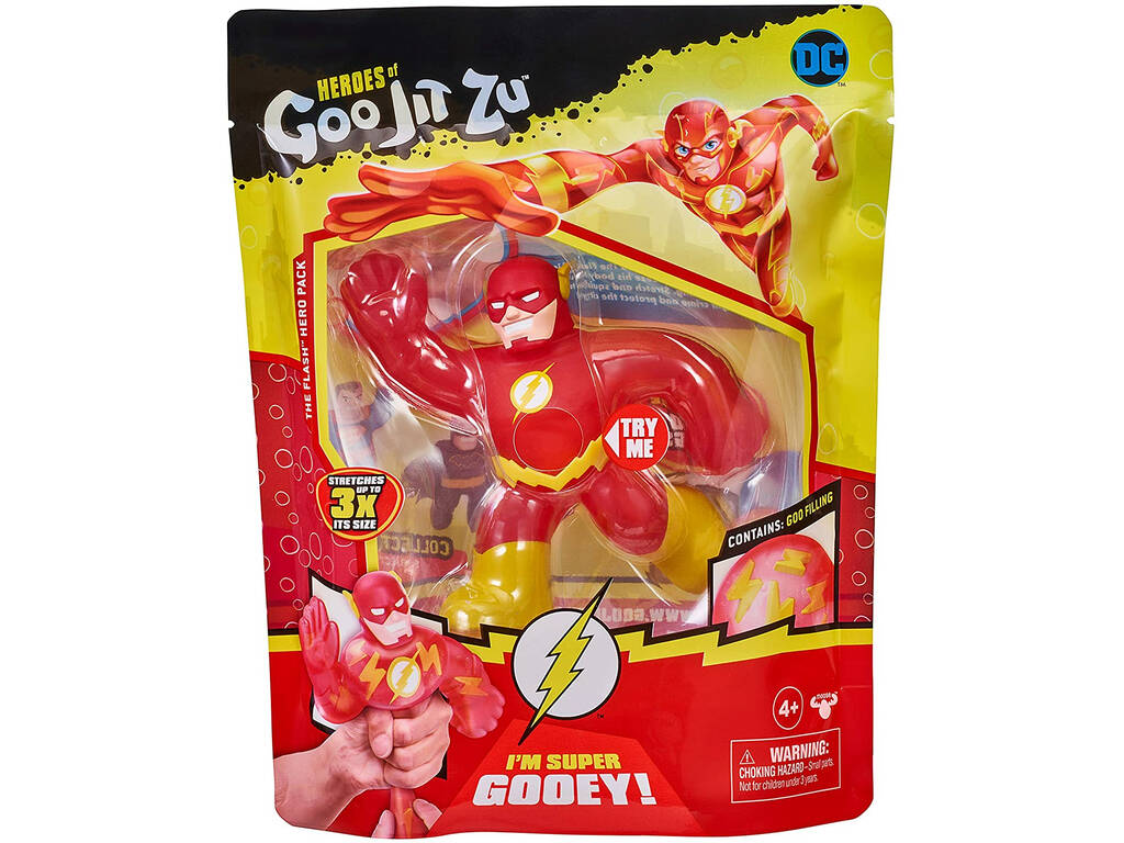 Heroes Of Goo Jit Zu DC Figurine The Flash Bandai CO41183