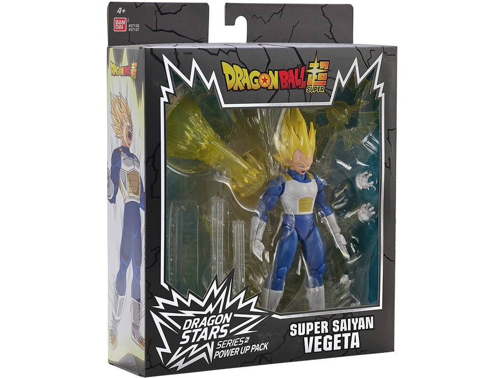 Dragon Ball Super Power Up Series Figura Vegeta Super Saiyan