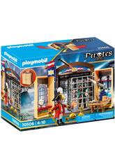 Playmobil Play Box Avamposto della Marina con Pirata 70506