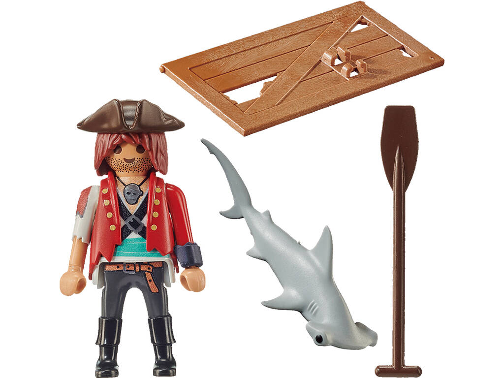 Playmobil Pirata e squalo 70598