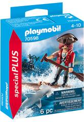 Playmobil Pirata e squalo 70598