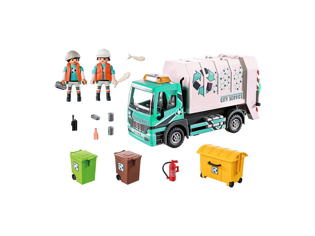 Playmobil Caminhão do Lixo com Luzes 70885
