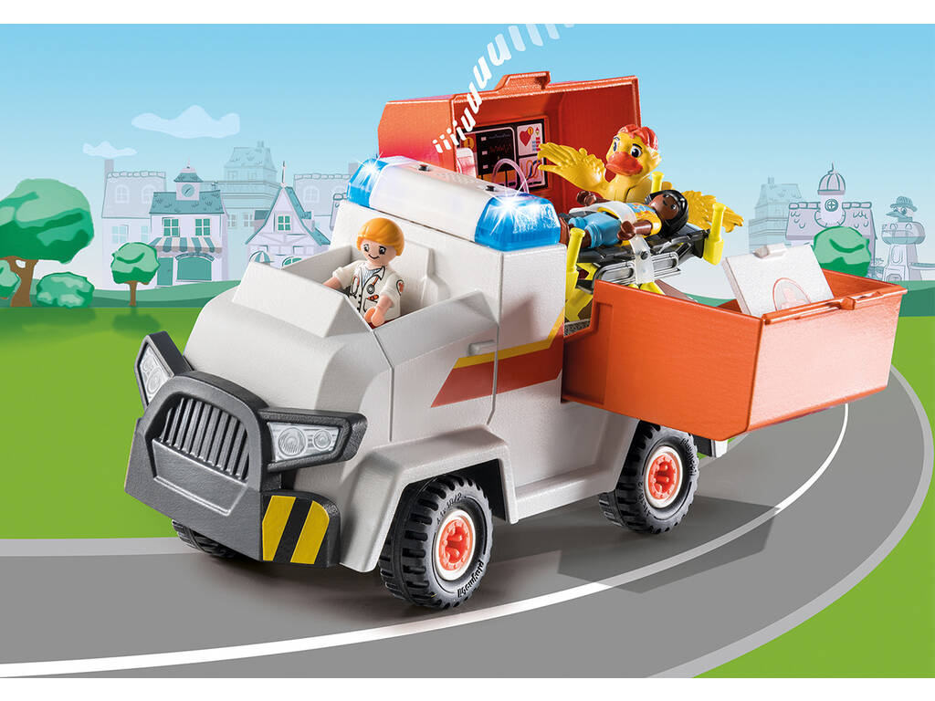 Playmobil D.O.C. Krankenwagen Einsatzfahrzeug 70916