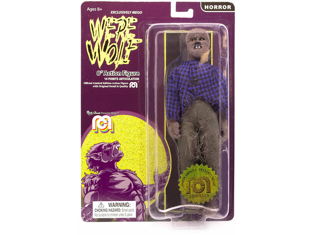 Hombre Lobo Figura de Colección Mego Toys 62973