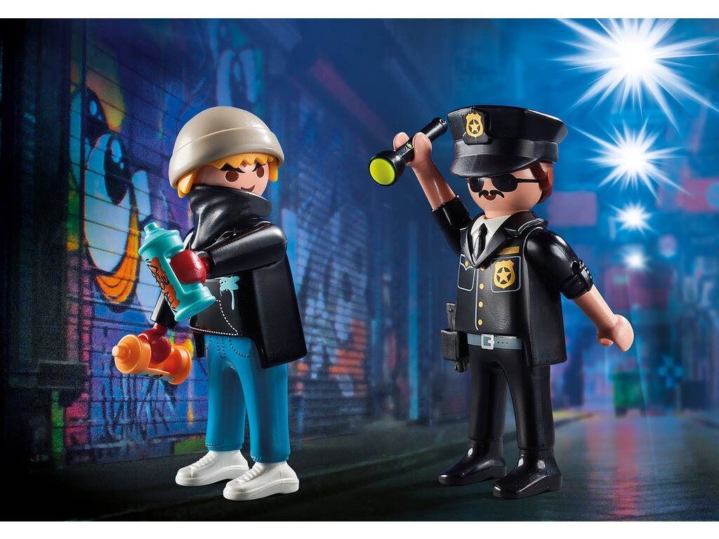 Playmobil Duopack Polícia e Bandido 70822