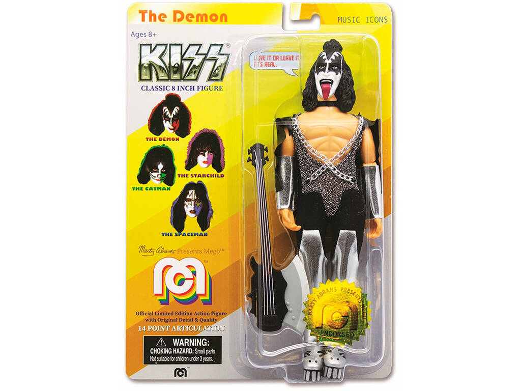 The Demon de Kiss Figura de Colección Mego Toys 62771