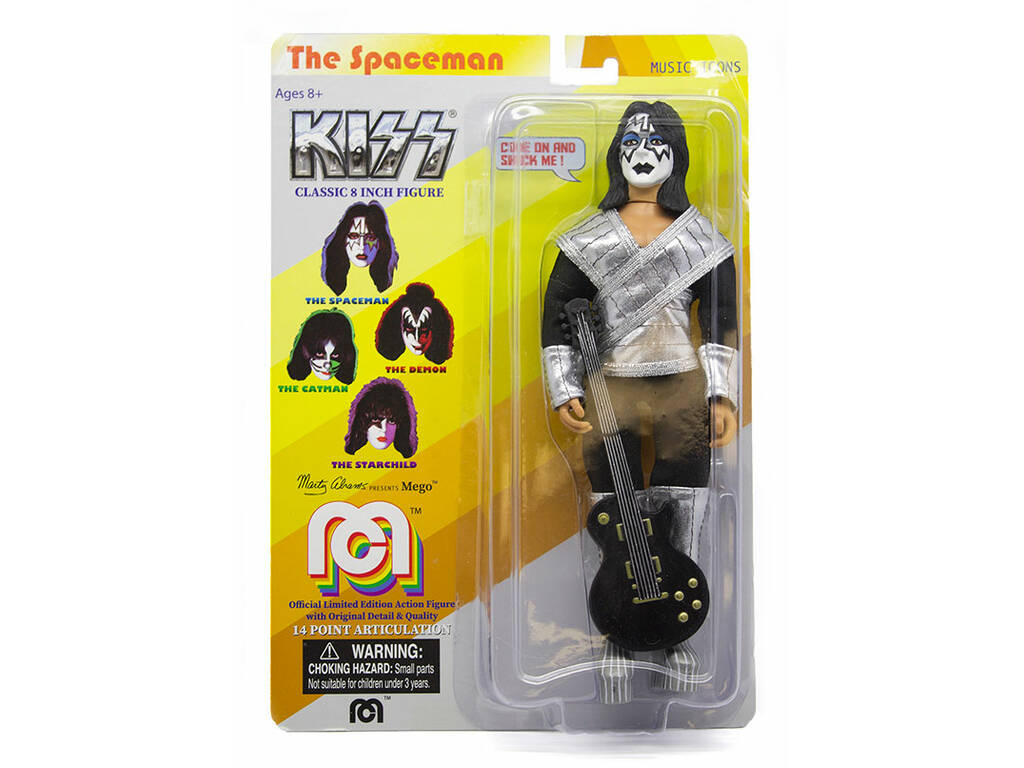 The Spaceman de Kiss Figura de Colección Mego Toys 62899