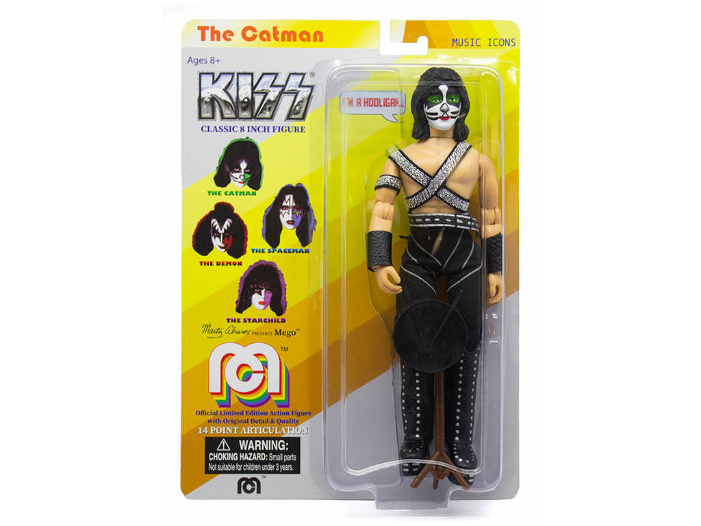 The Catman de Kiss Figura de Coleção Mego Toys 62926