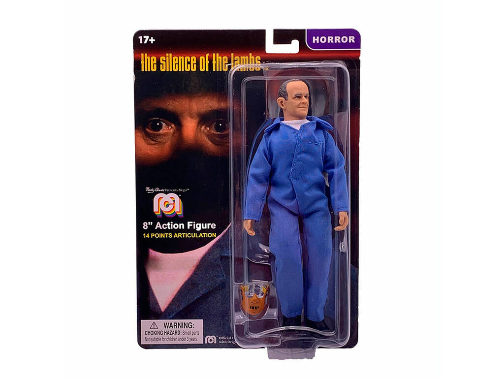 Hannibal Lecter Il silenzio degli innocenti Figura Collezione Mego Toys 62862