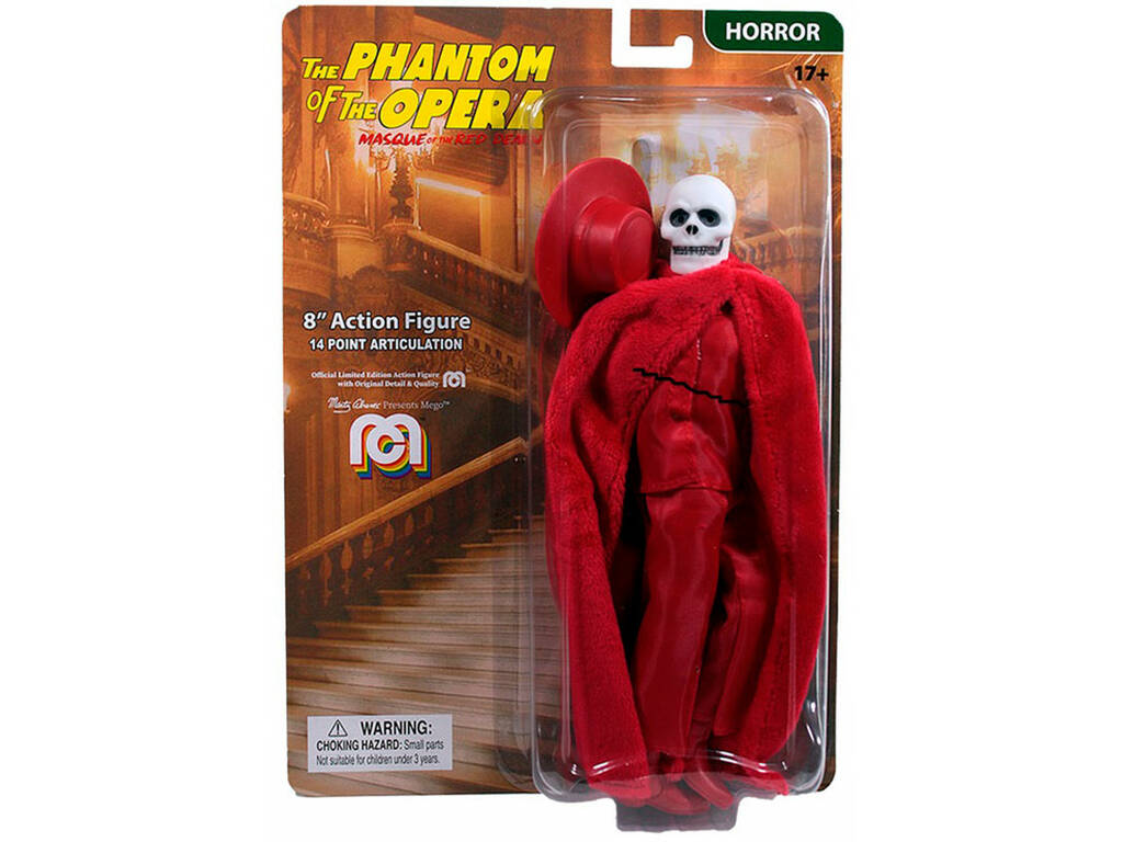 Phantom Fantasma da Ópera Figura de Coleção Mego Toys 62992