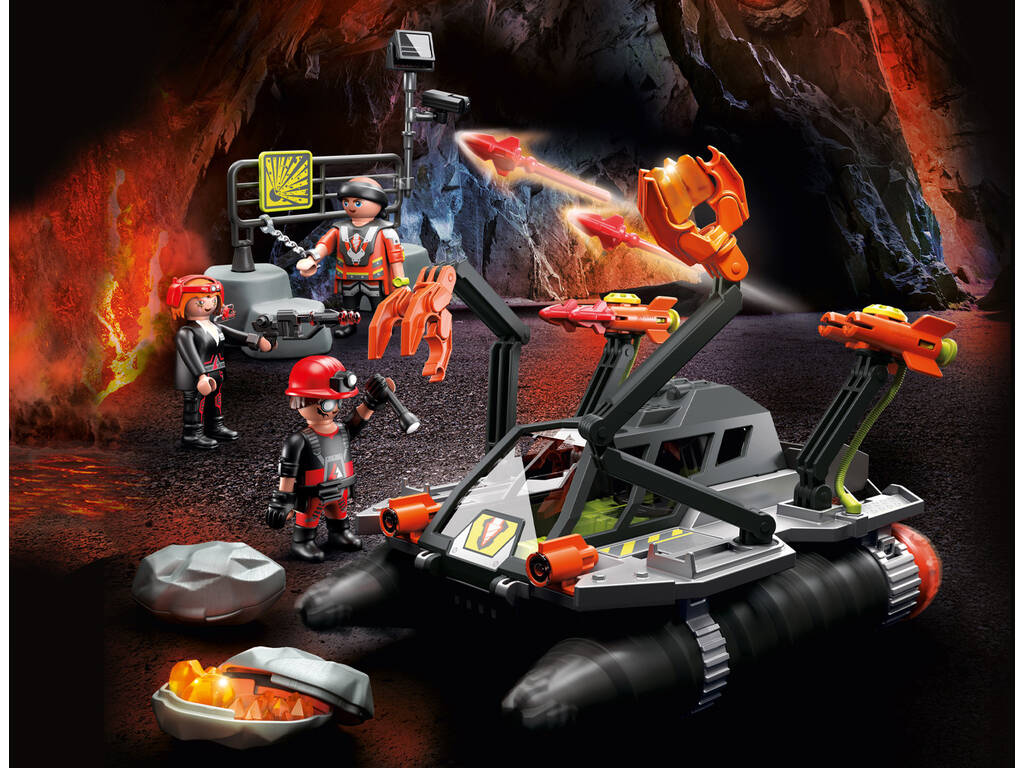Playmobil Dino Rise Comet Corporation Trapano da demolizione 70927