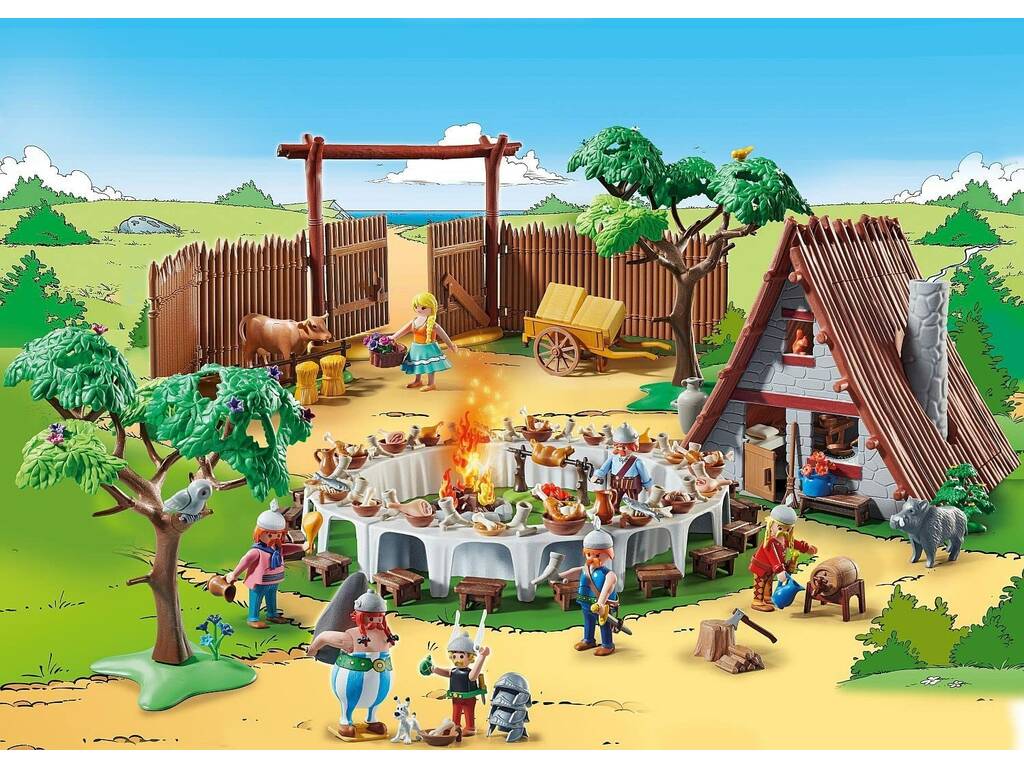 Playmobil Astérix Village Banquet 70931