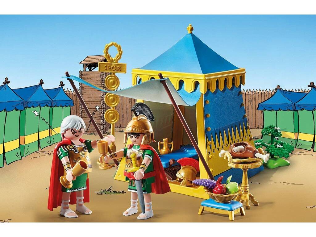 Playmobil Asterix Negozio con i Generali 71015
