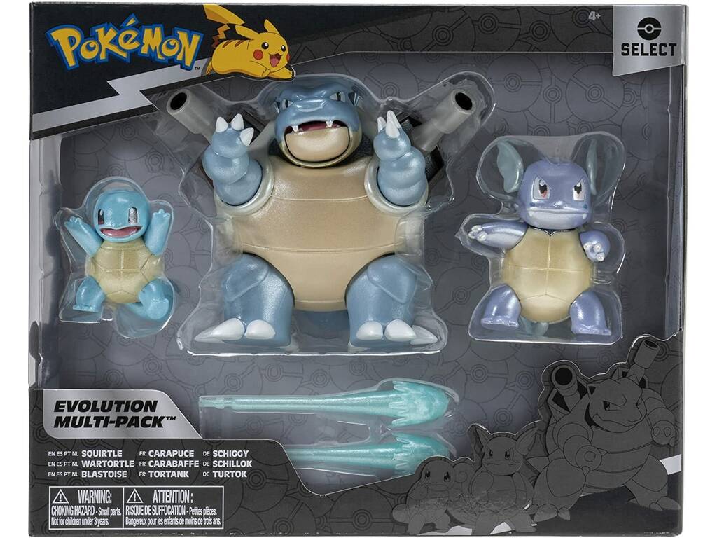 Pokémon Evolution Multipack 3 Figuras Bizak 6322 2773