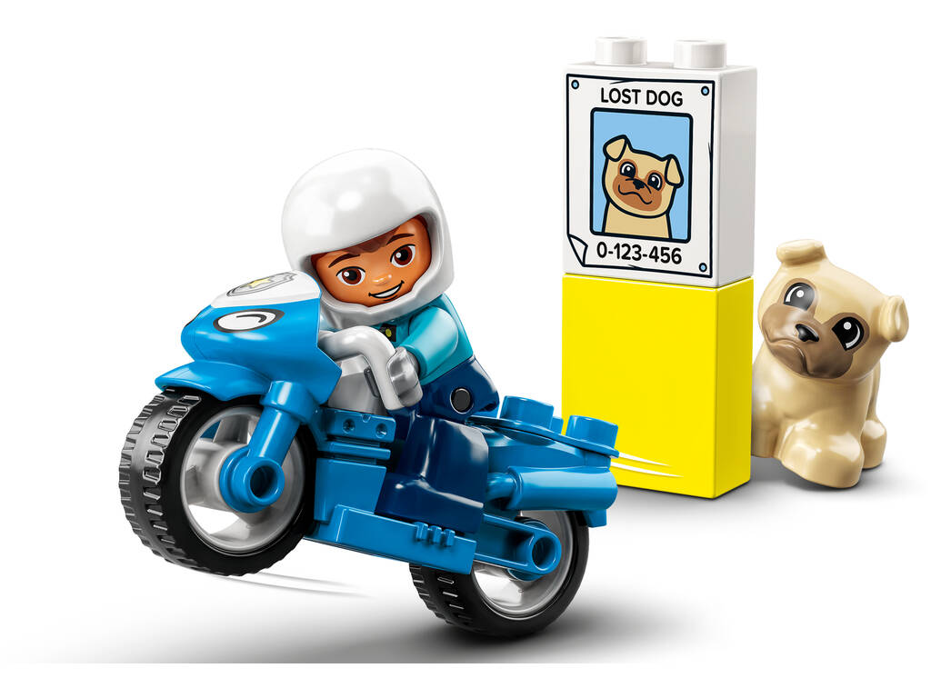 Lego Duplo Moto de Polícia 10967