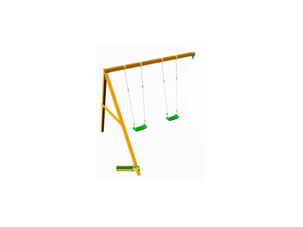 Parco giochi Lollipop XL con doppia altalena Masgames MA700430