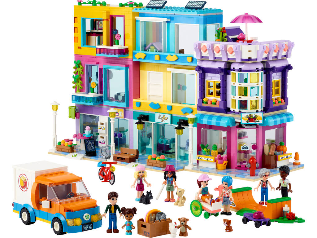 Lego Friends Hauptstrassegebäude 41704