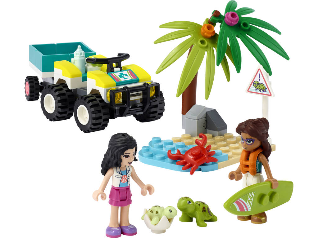Lego Friends Veicolo di Salvataggio della Tartaruga 41697