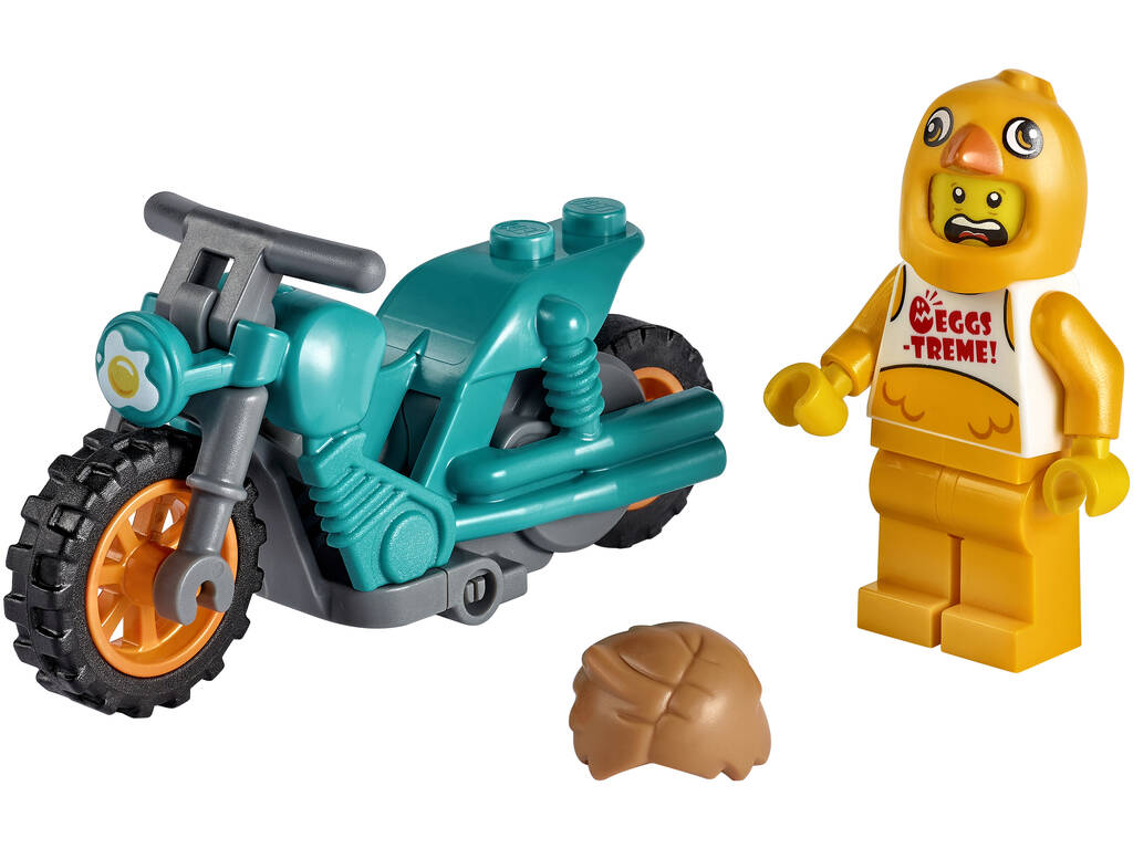 Lego City Stuntz Stunt-Motorrad: Huhn 60310