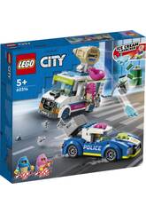 Lego City Inseguimento della polizia del camion dei gelati 60314