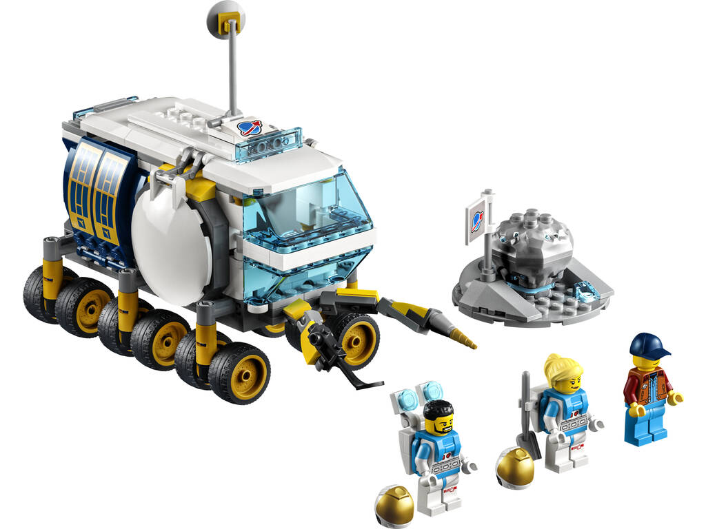 Lego City Véhicule d'Exploration Lunaire 60348