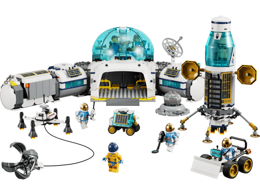 Lego City Space Base de Investigación Lunar 60350
