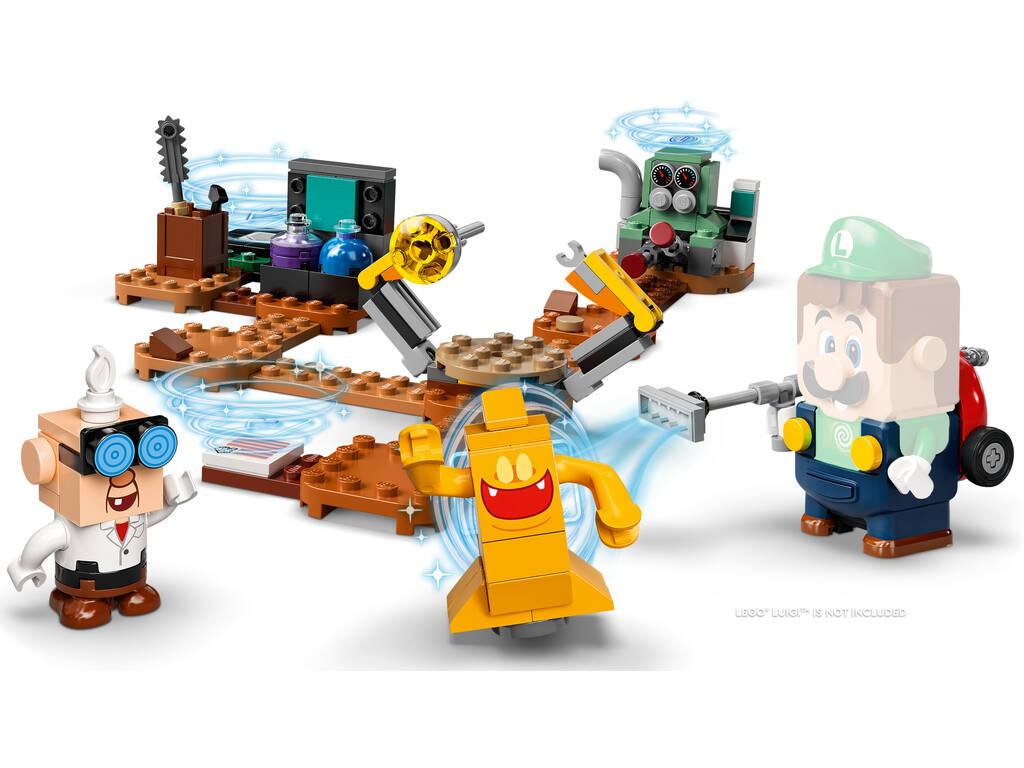 Lego Super Mario Conjunto de Expansão: Laboratório e Sugaentidades da Mansão de Luigi 71397