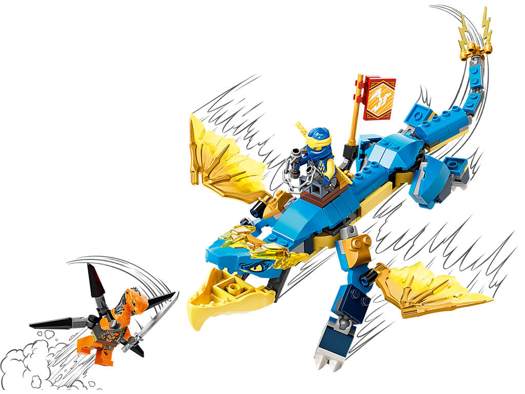 Lego Ninjago Dragão do Trovão EVO de Jay 71760