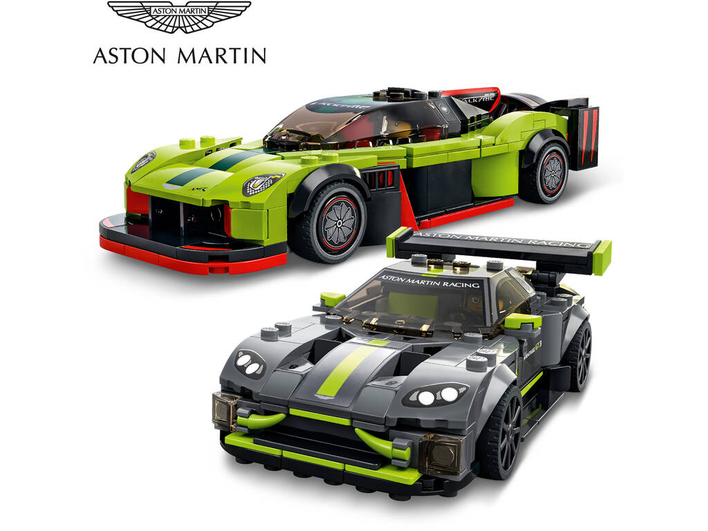 Lego Speed Champions Aston Martin Valkyrie AMR Pro et Aston Martin Vantage GT3 76910