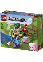 Lego Minecraft imboscata del Creeper 21177