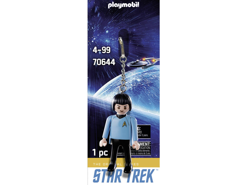 Playmobil Star Trek Llavero Mr. Spock 70644