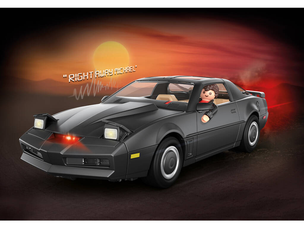 Playmobil Knight Rider K.I.T.T. L'auto fantastica 70924