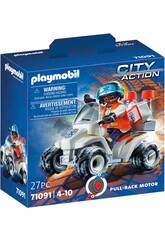 Playmobil Rettung Speed Quad 71091