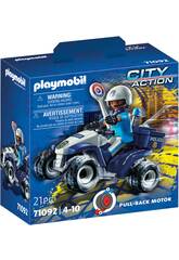 Playmobil Polizia Speed Quad 71092