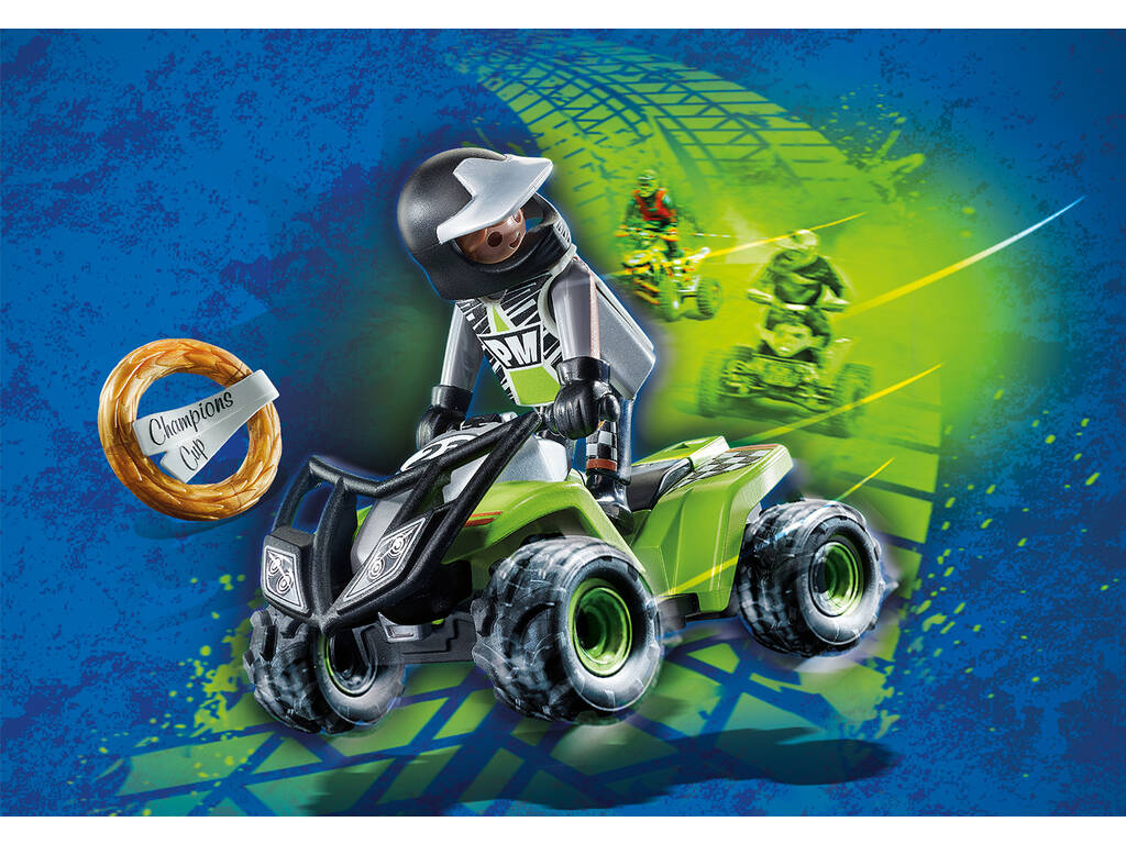 Playmobil Corridas Speed Quad 71093