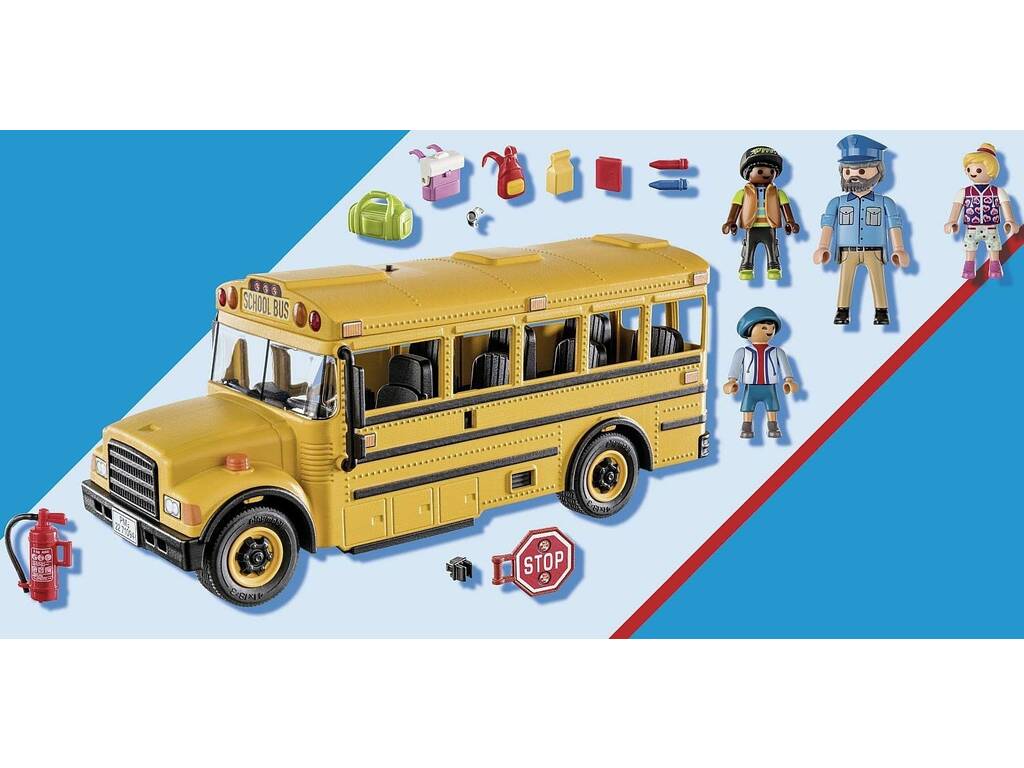 Playmobil City Life School Bus 71094
