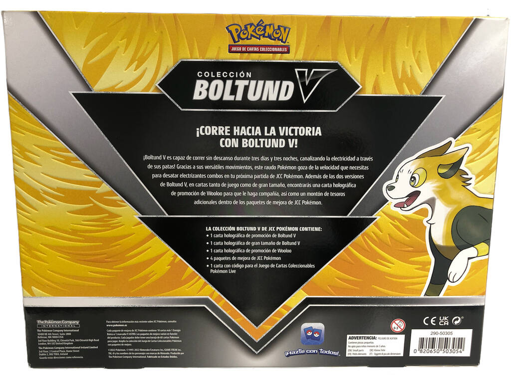 Pokémon TCG Colección Boultund V Bandai PC50305
