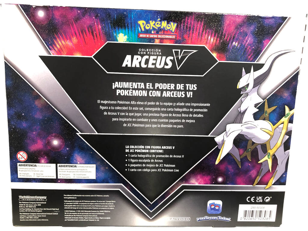 Pokémon TCG Arceus V Colección con Figura Bandai PC50308