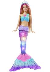 Barbie Sirena Luci Magiche Mattel HDJ36