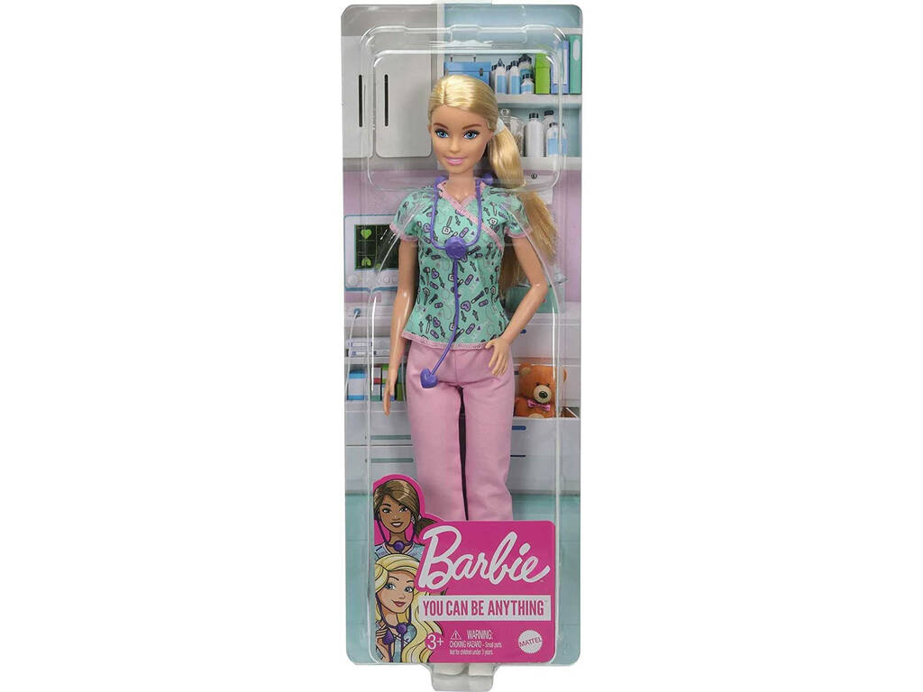 Barbie Tú Puedes Ser Enfermera Mattel GTW39