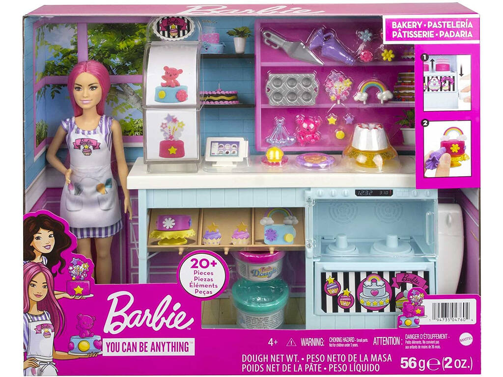 Barbie et sa pâtisserie Mattel HGB73