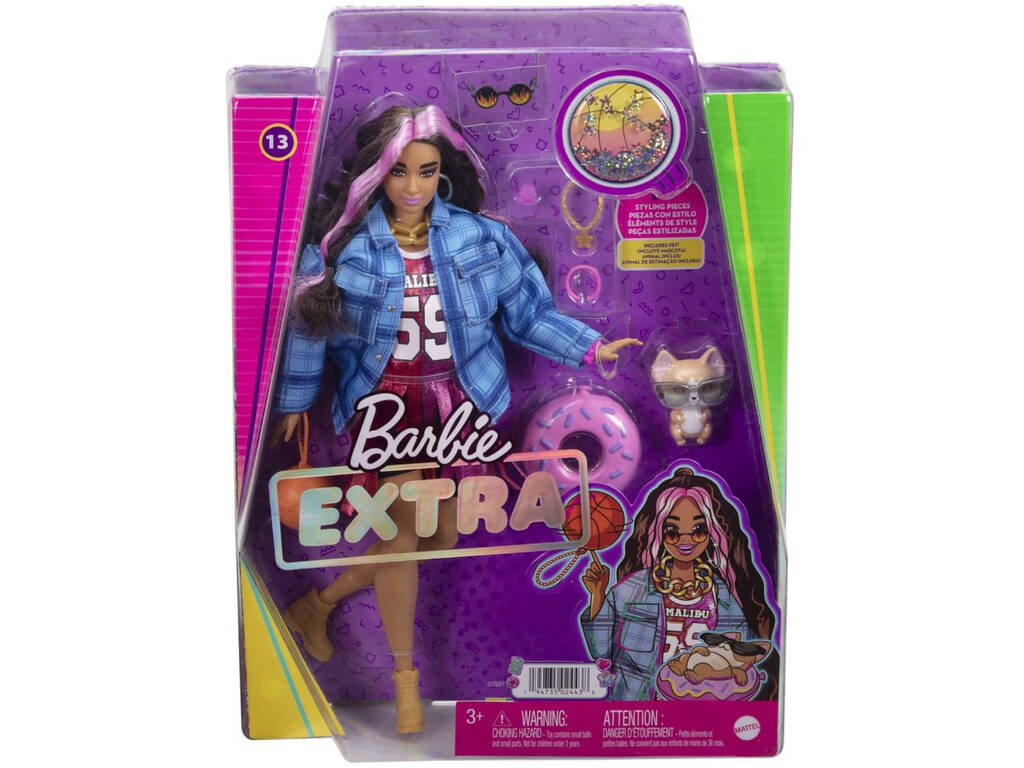 Barbie Extra Maglietta da basket Mattel HDJ46