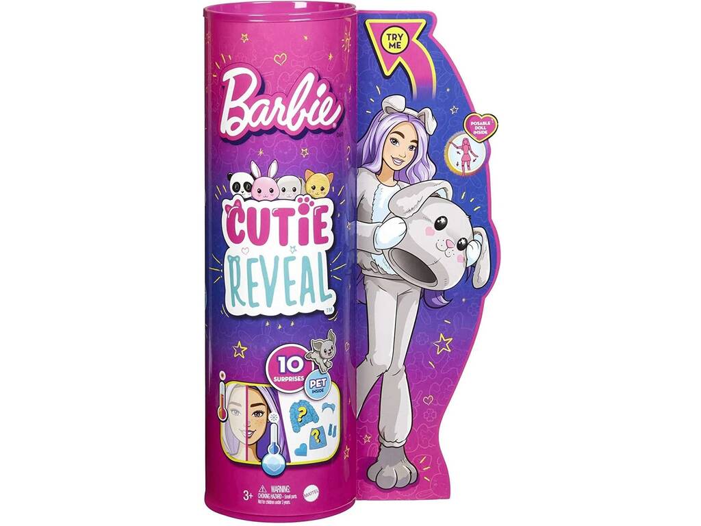 Barbie Cutie Reveal Muñeca Perrito Mattel HHG21