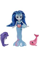 Enchantimals Royal Ocean Kingdom Dorinda mit Familie Delfinen Mattel HCF72