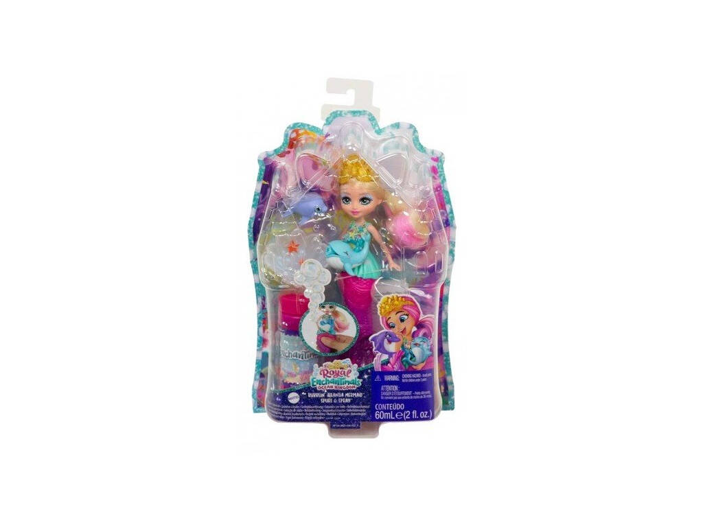 Enchantimals Royal Ocean Kingdom Magic Mermaid Mattel HFT24