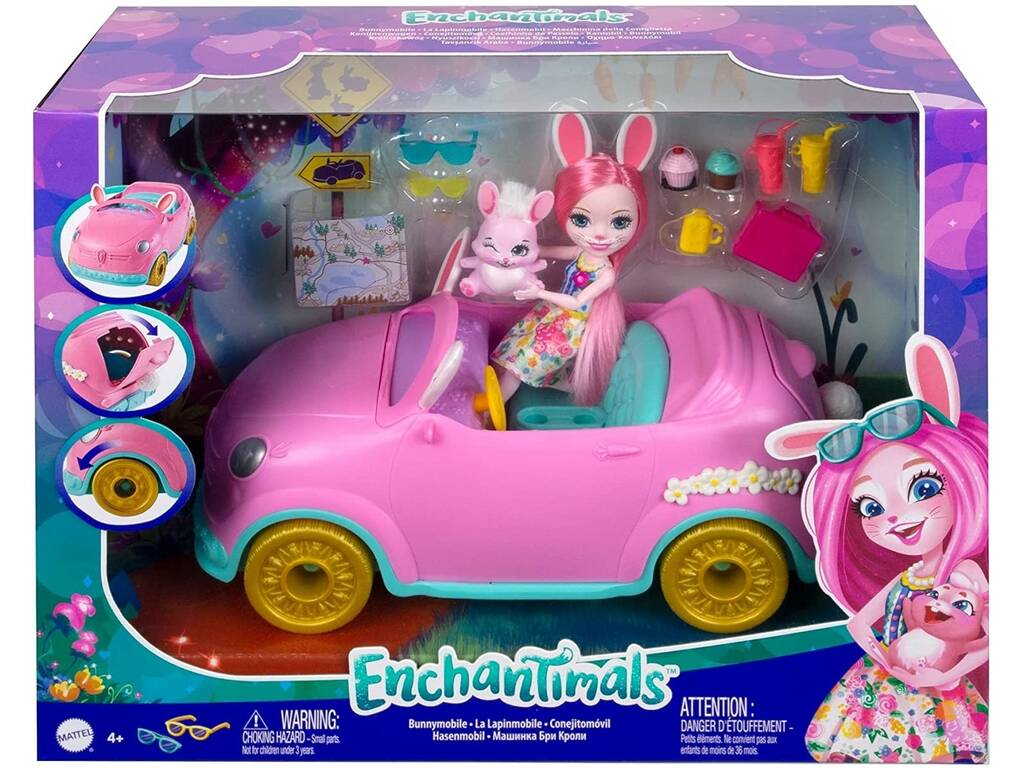 Enchantimals Conigliettomobile Mattel HCF85