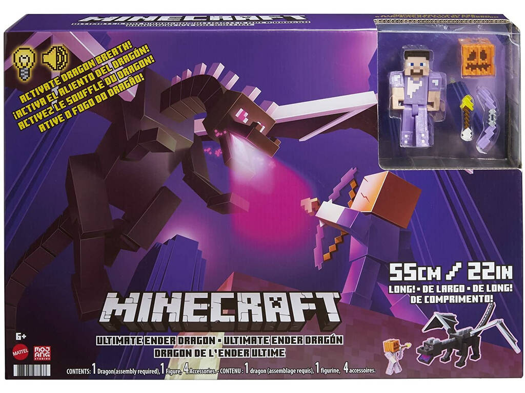 Minecraft Il drago finale Mattel GYR76